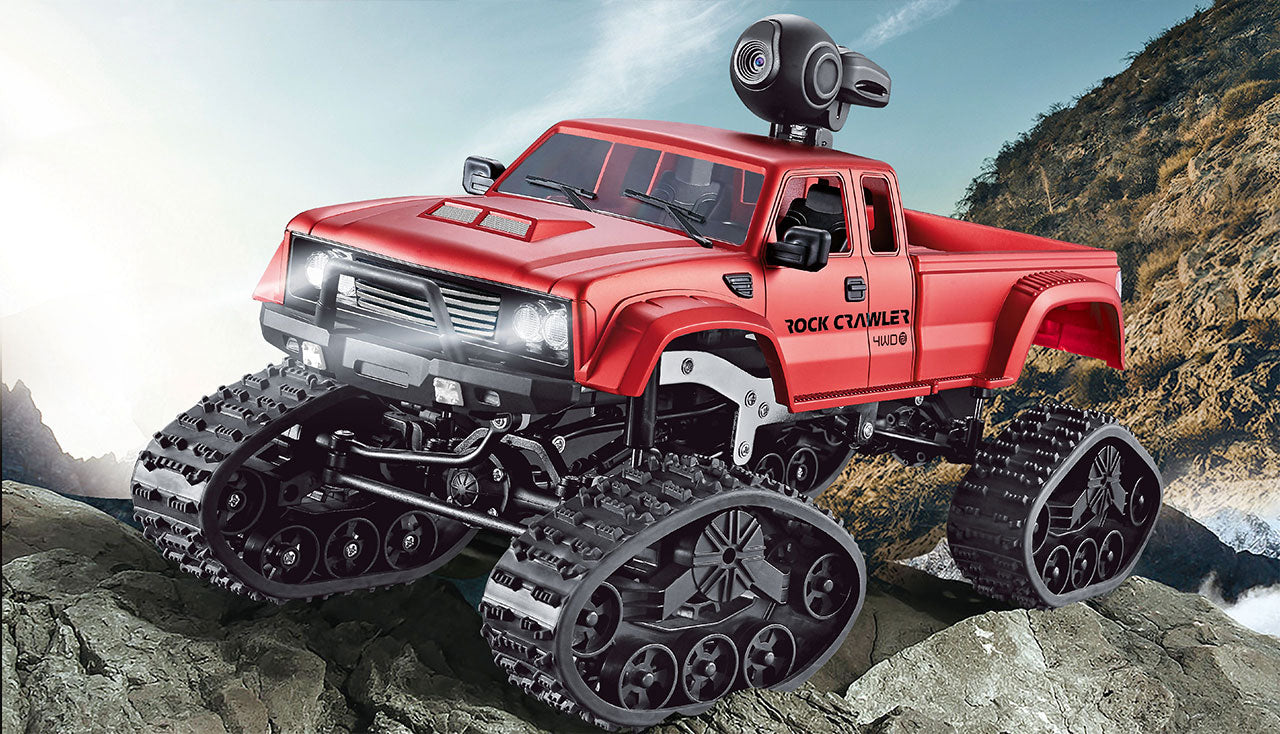 Pick-up Truck FPV With Rädern & Ketten 4WD 1:16 RTR Red