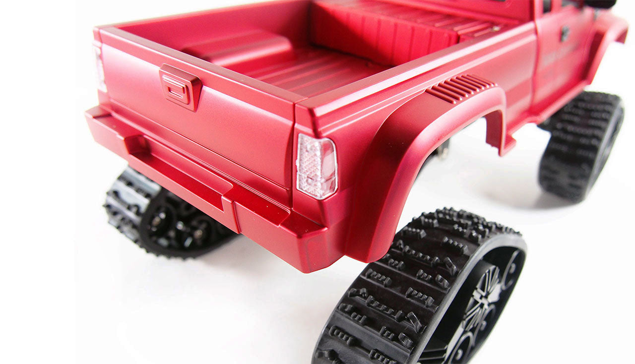 Pick-up Truck With Rädern & Ketten 4WD 1:16 RTR Red