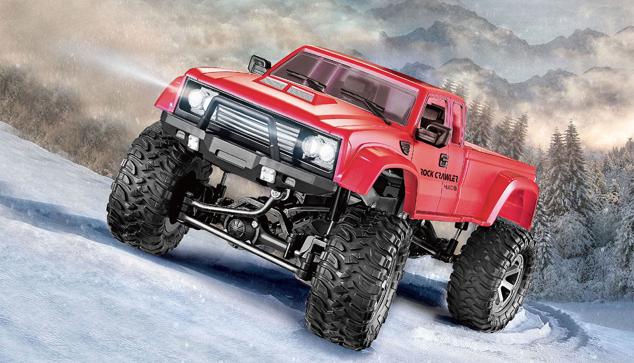 Pick-up Truck With Rädern & Ketten 4WD 1:16 RTR Red