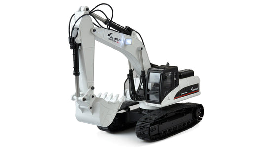 G704E Vollmetall Excavator 1:14 RTR White