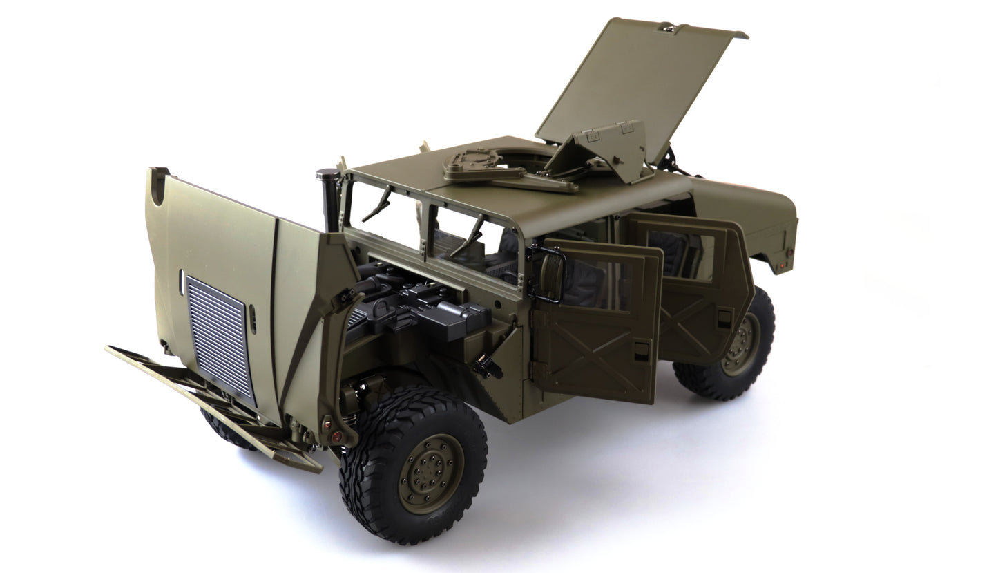 U.S. Militär Truck 4x4 1:10 RTR militärgrün
