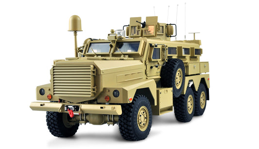 US-Militärfahrzeug MRAP 6x6 Licht, Sound & Rauch 1:12 RTR