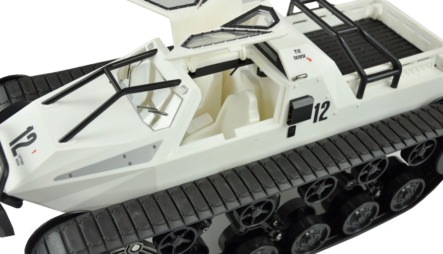 Ketten-Drift-Vehicle 1:12 RTR White