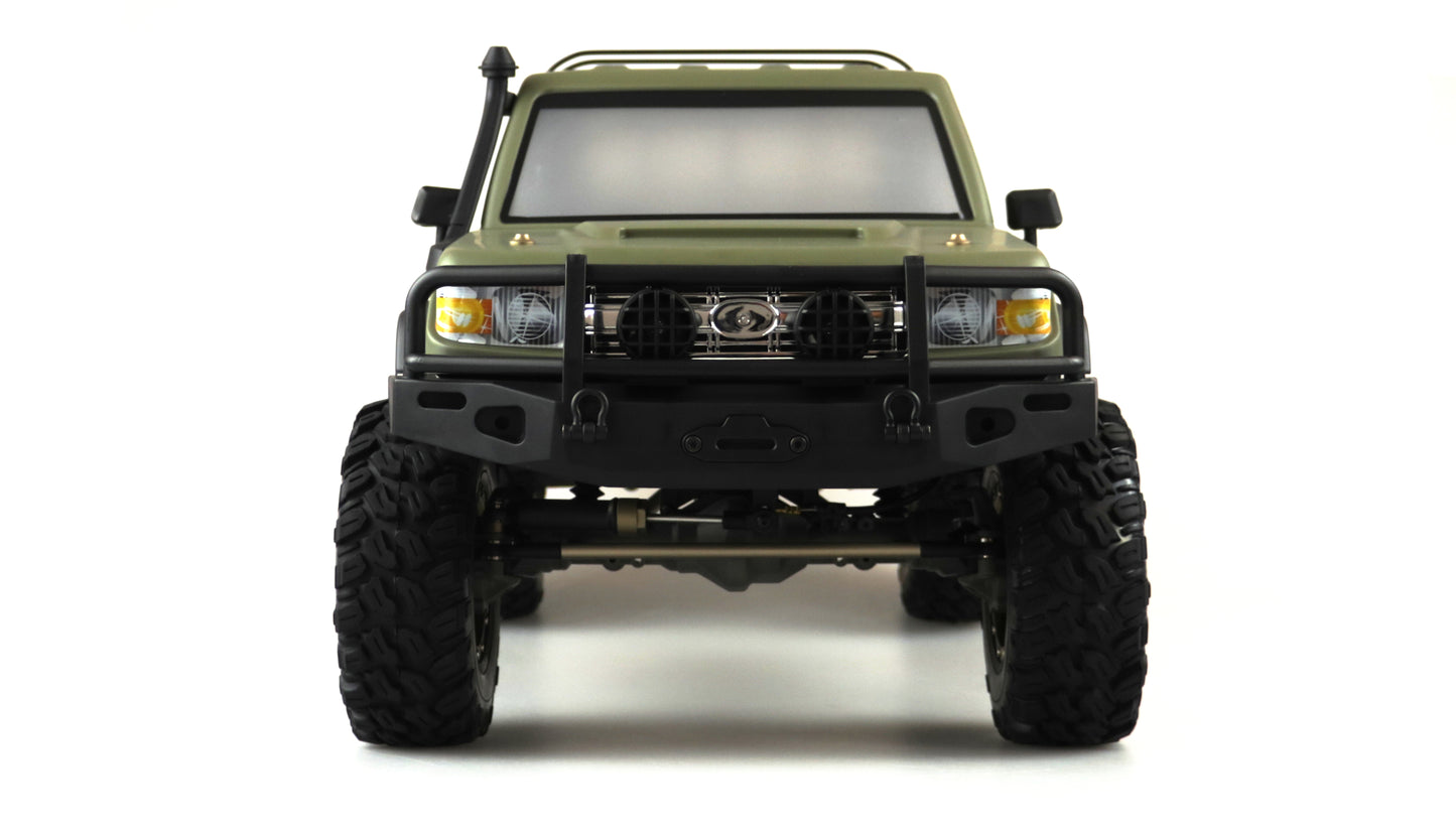 AMXRock RCX8PS Scale Crawler Pick-up 1:8 RTR mattgrün