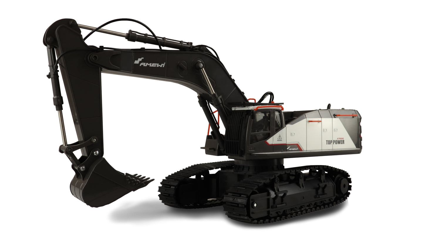 ACV730 V2 Raupenbagger 1:14 RTR White