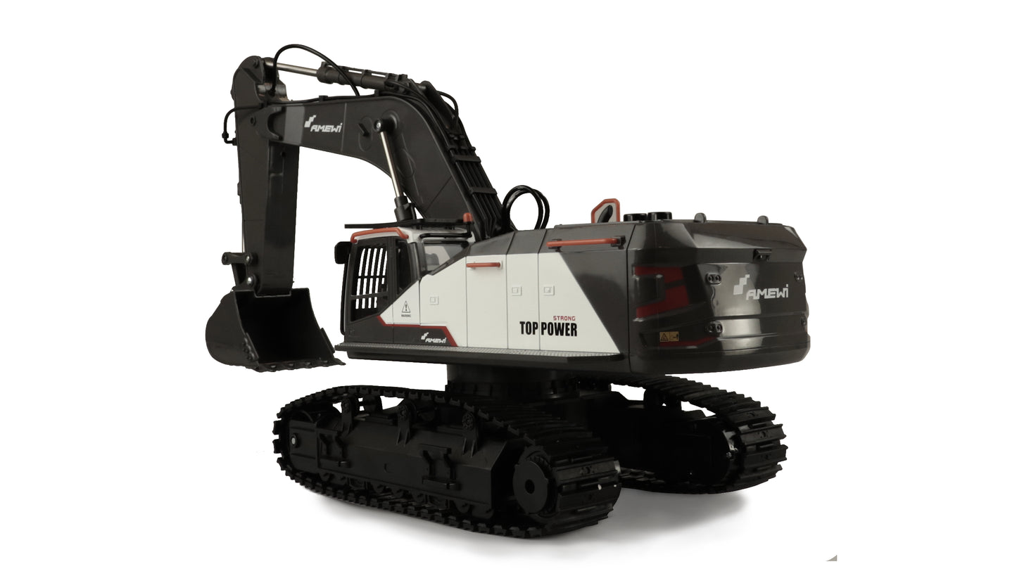ACV730 V2 Raupenbagger 1:14 RTR White