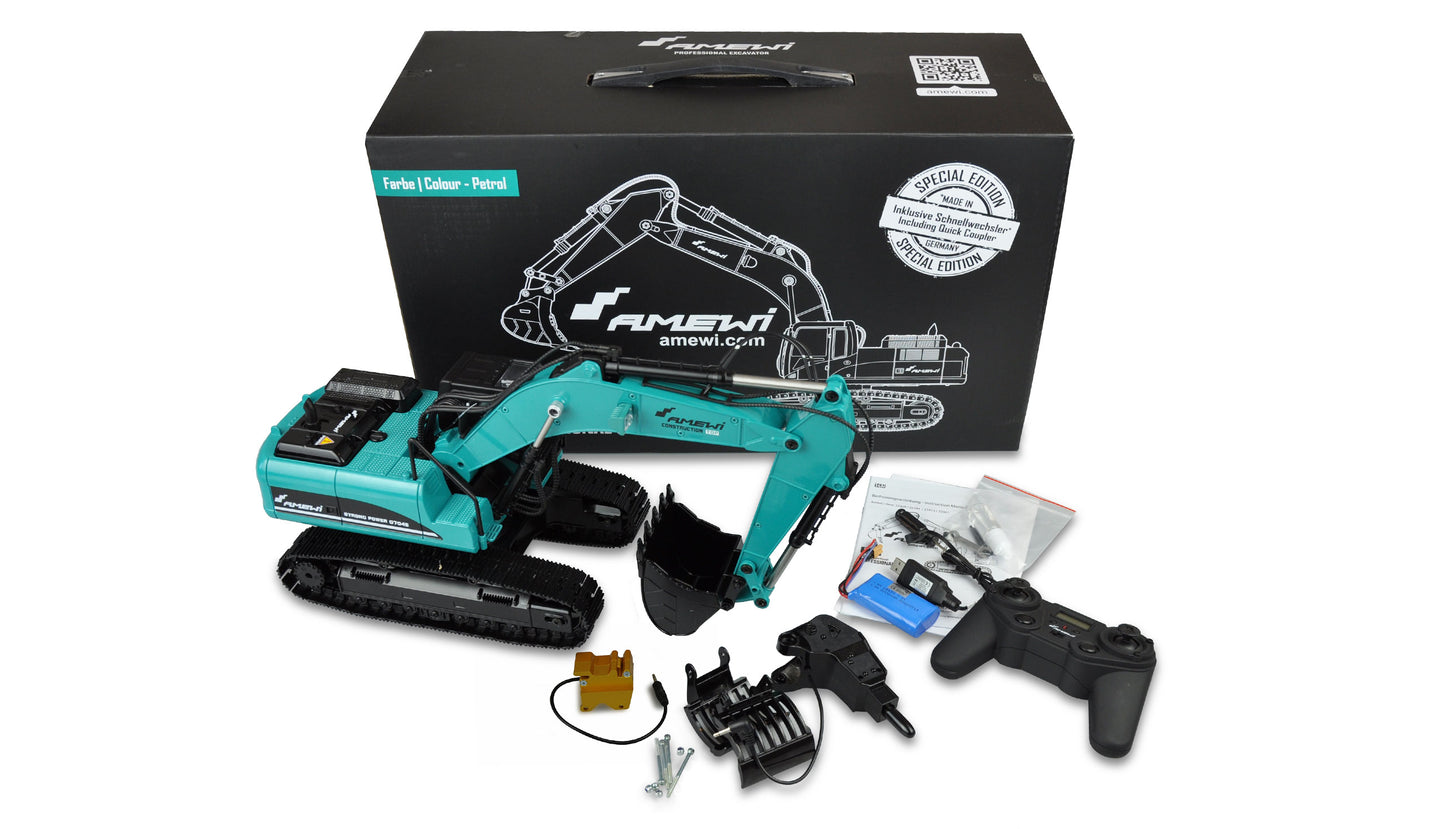G704E Vollmetall Excavator 1:14 RTR petrol