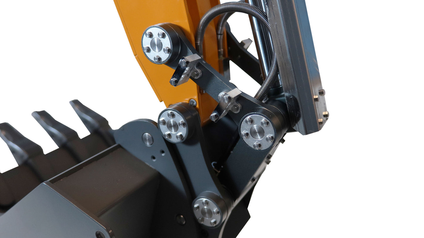 G308H Vollmetall Hydraulikbagger 1:13,5 RTR Yellow