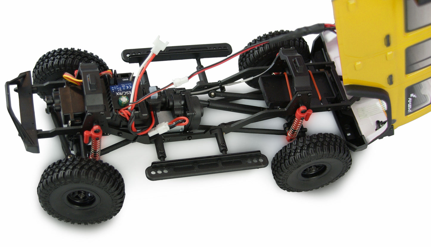 AMXRock AM18 Kratos Scale Crawler 1:18 RTR Yellow