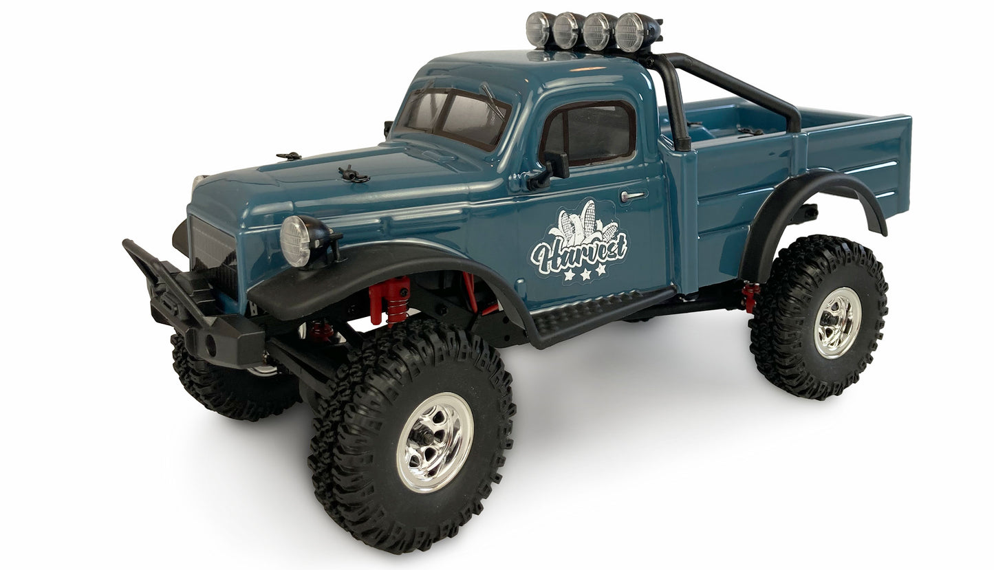 AMXRock AM18 Harvest Scale Crawler 1:18 RTR Blue