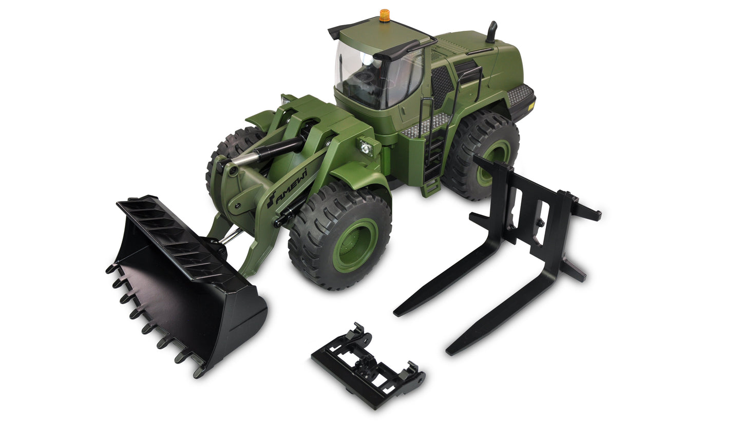 Wheel Loader G485E ME Militär Teilmetall 10-Kanal 1:14 RTR