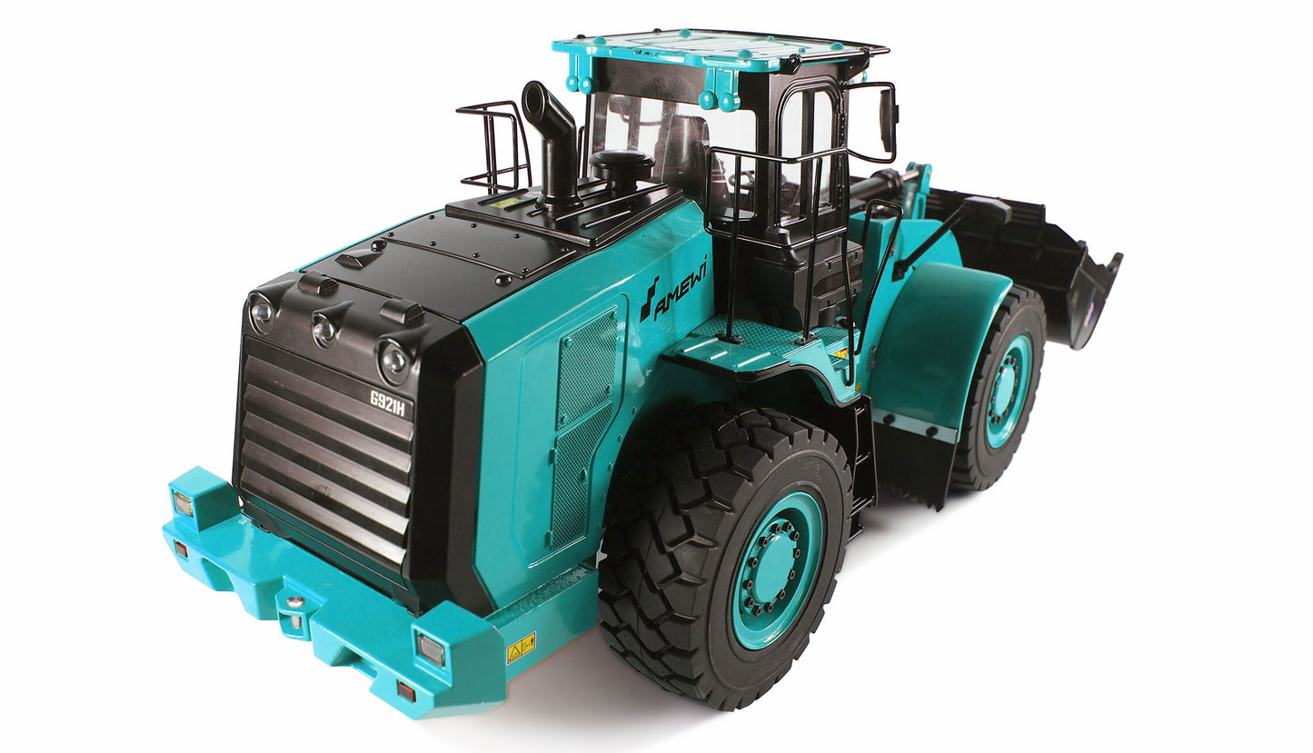 Hydraulik-Wheel Loader G921H Vollmetall 1:16, RTR, petrol
