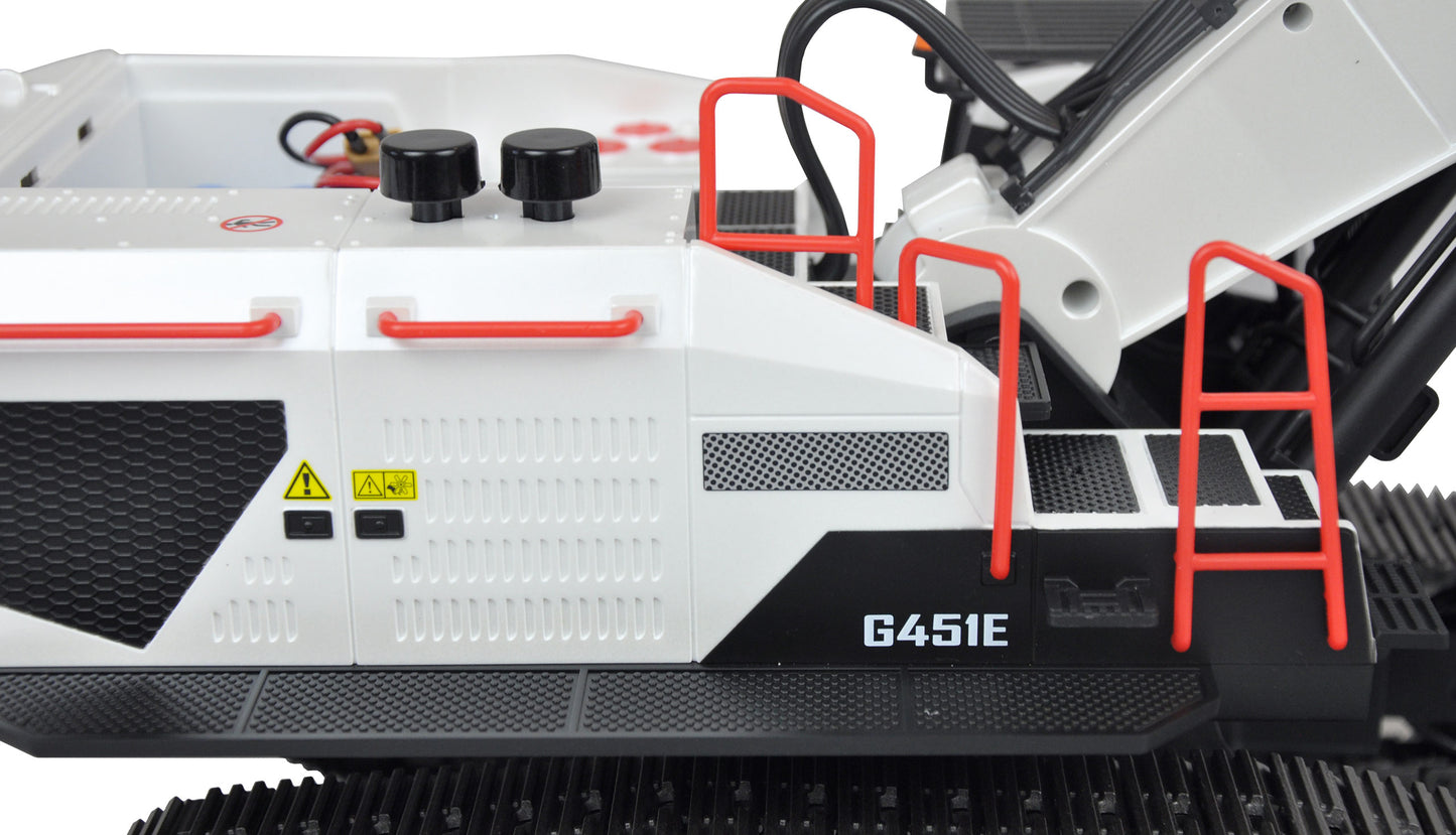 G451E Teilmetall Excavator 1:14 RTR White