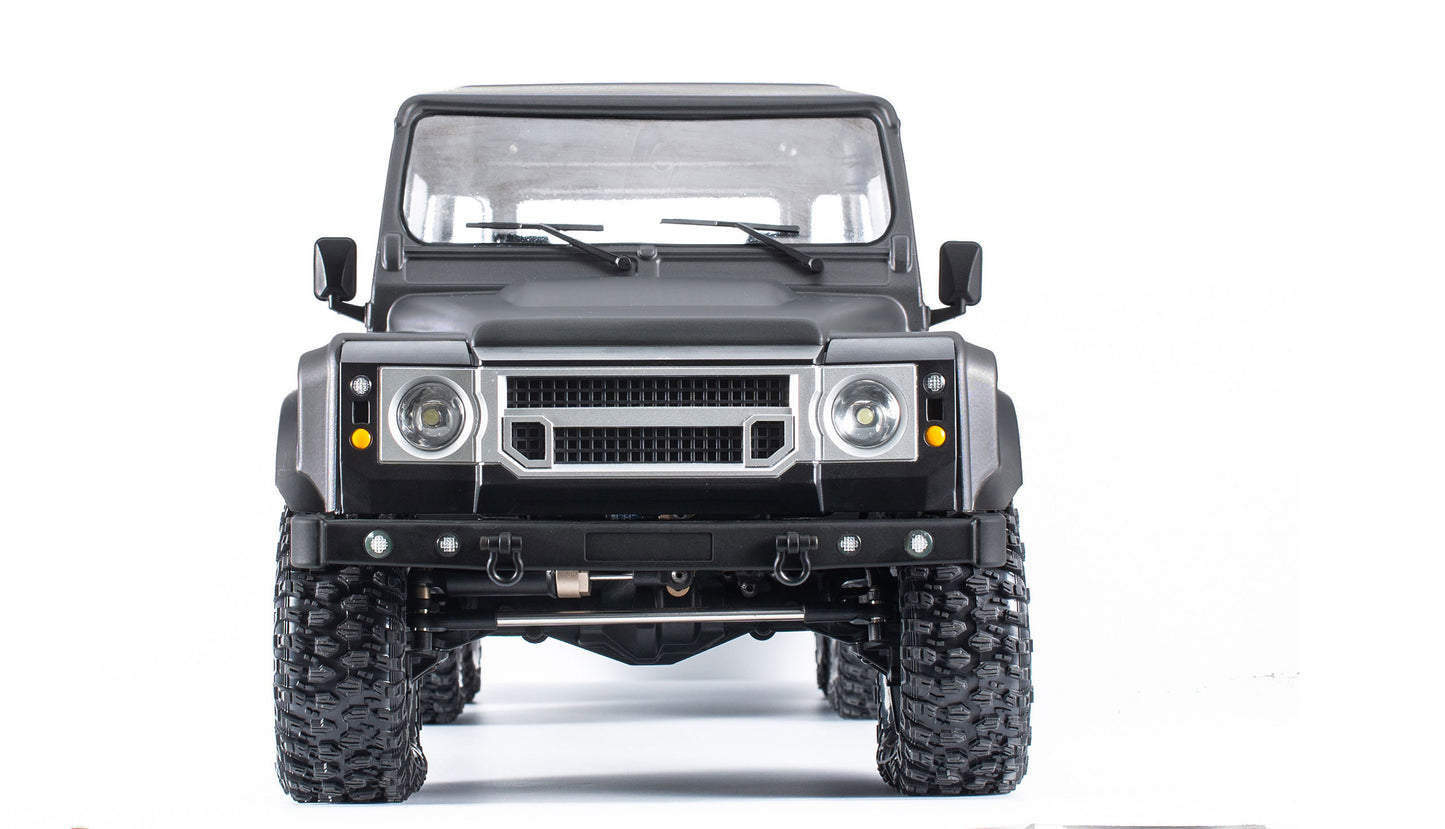 AMXRock RCX10.3B Scale Crawler 6x6 Pick-up 1:10 ARTR Gray