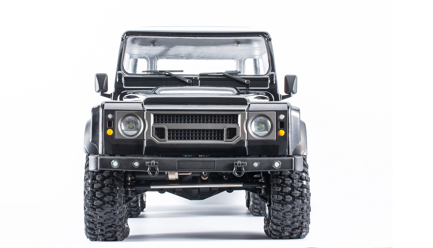 AMXRock RCX10.3B Scale Crawler 6x6 Pick-up 1:10 ARTR Black