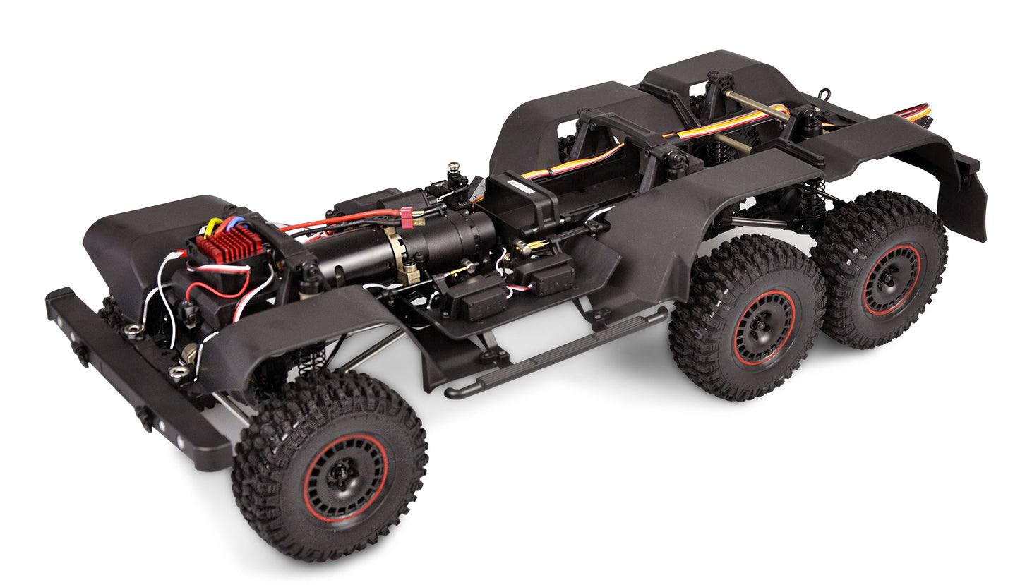 AMXRock RCX10.3P Scale Crawler 6x6 Pick-up 1:10 ARTR Gray