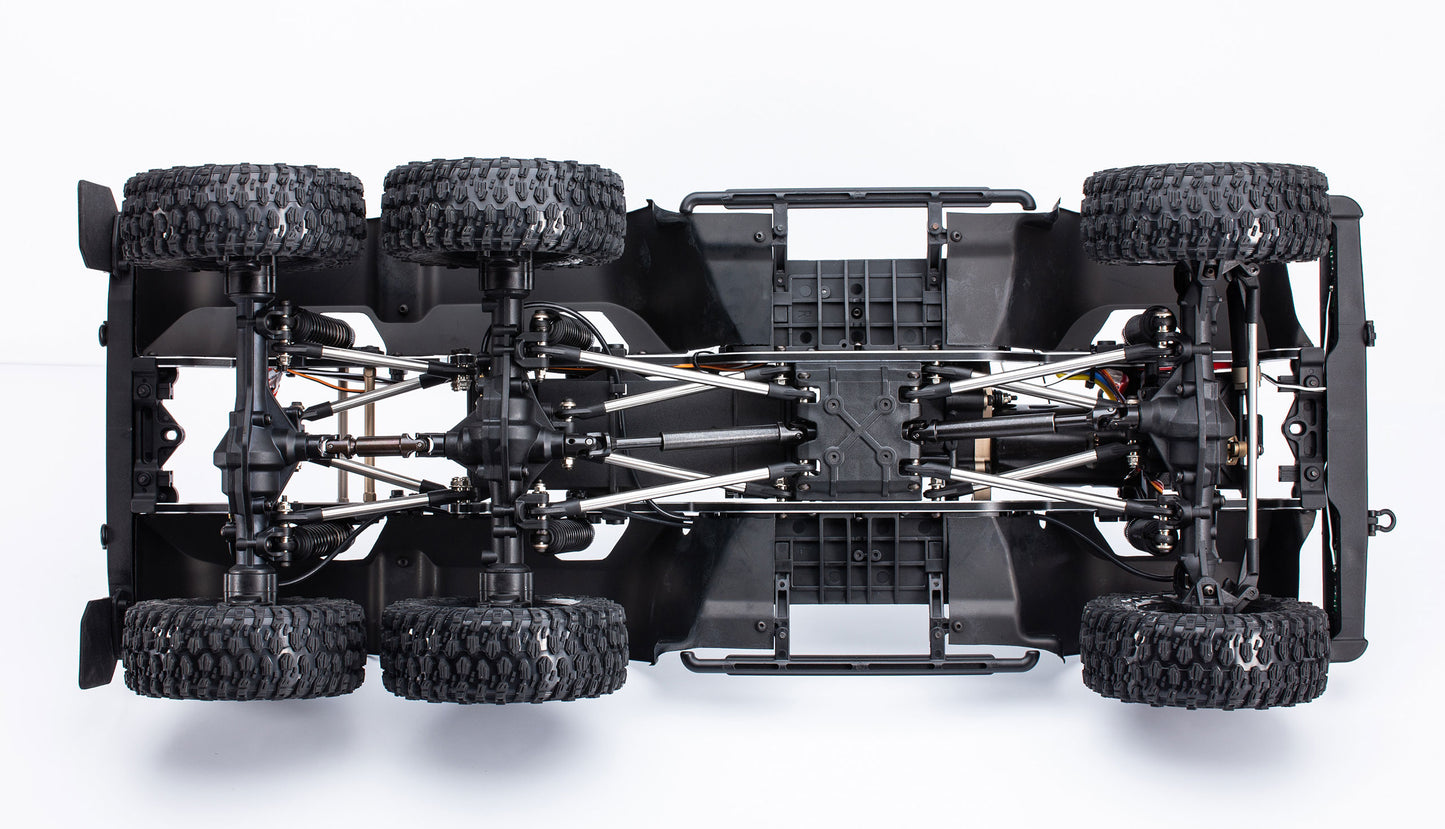 AMXRock RCX10.3P Scale Crawler 6x6 Pick-up 1:10 ARTR Gray