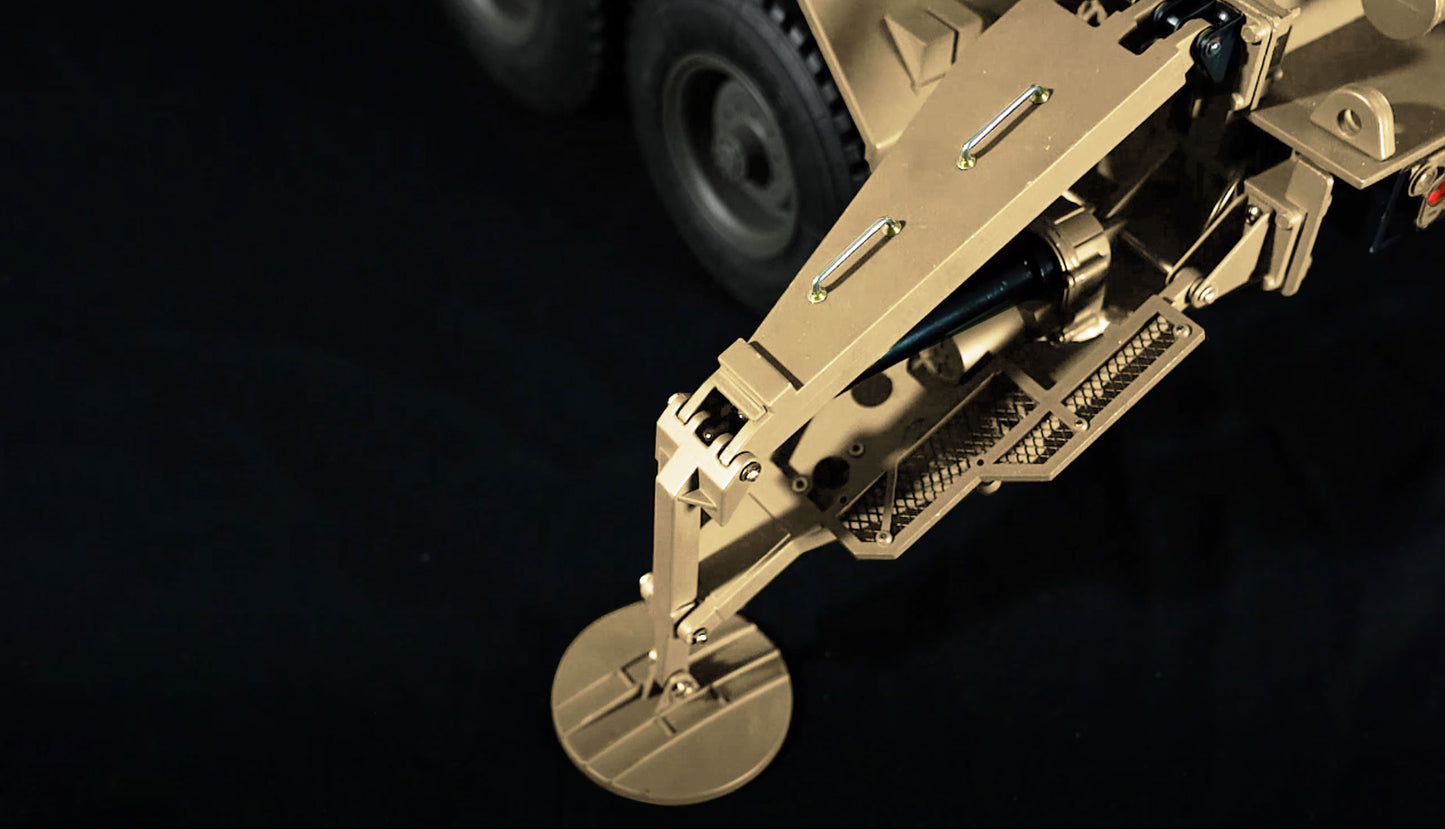 U.S. M747 Sattelauflieger Raketenwerfer 1:12 Kit sand