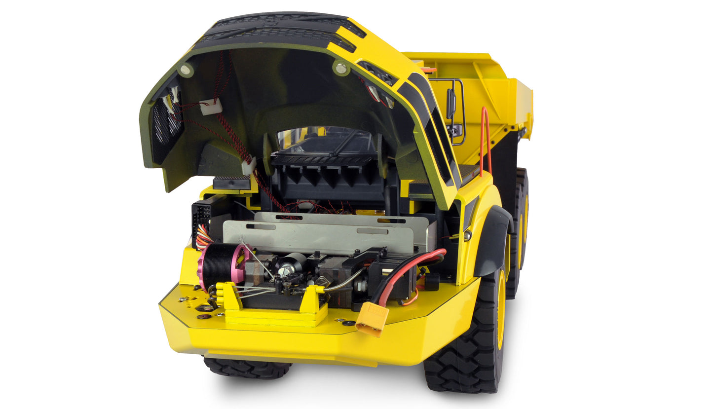 Hydraulik Muldenkipper G121H Metal 1:14 ARTR Yellow