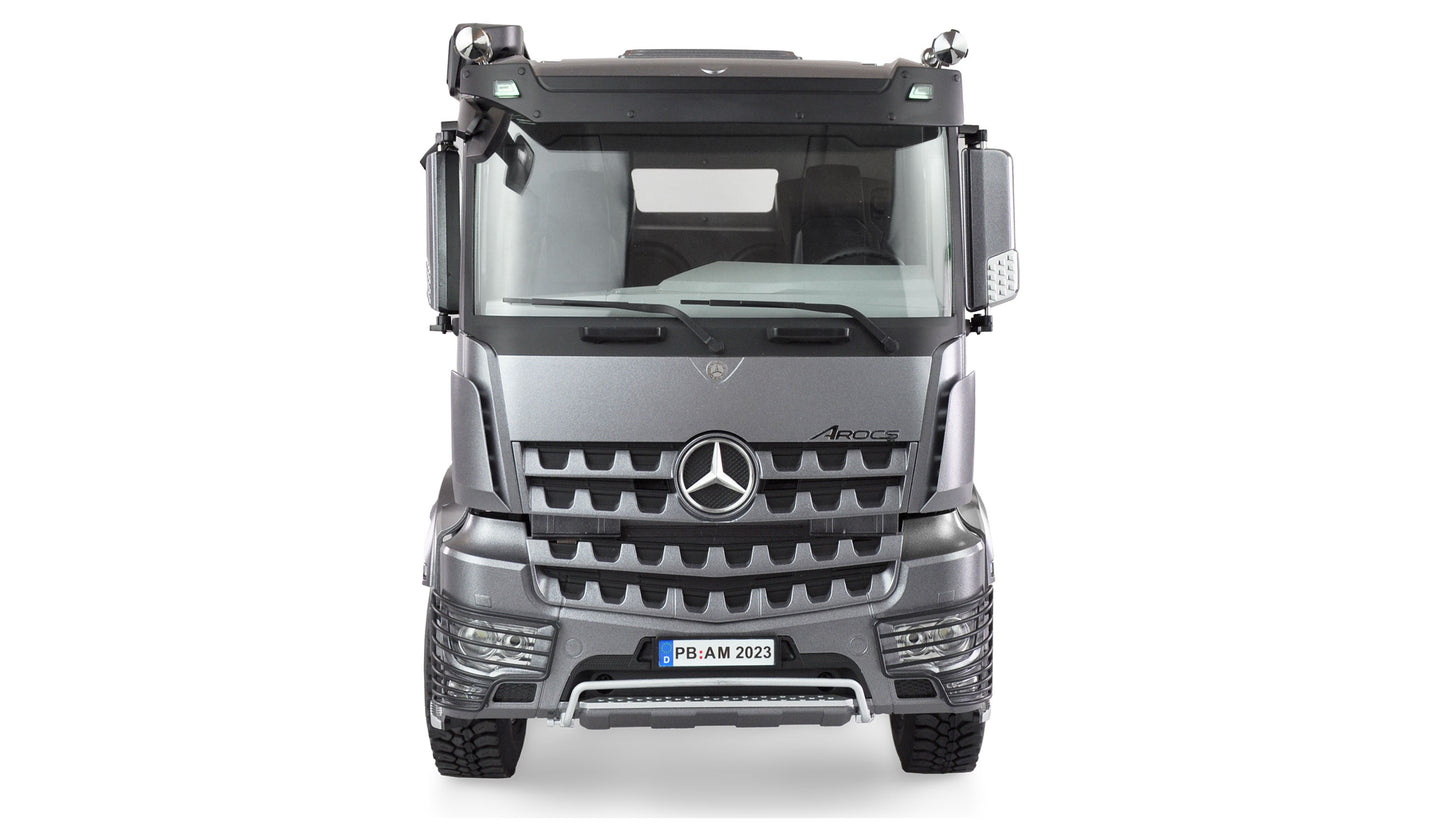 Mercedes-Benz Arocs Hydraulik Muldenkipper Pro 4x4 1:14 RTR Gray