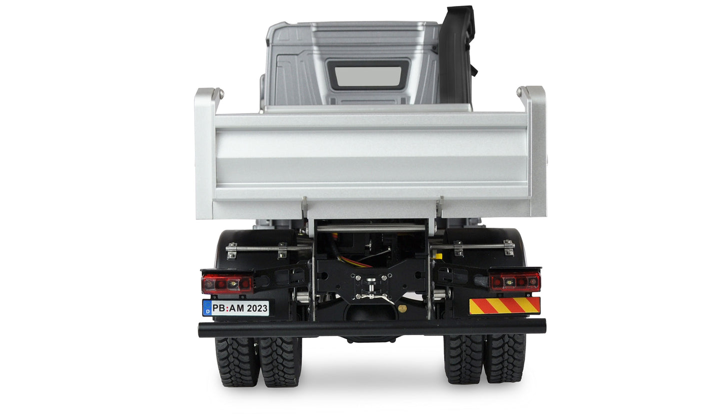 Mercedes-Benz Arocs Hydraulik Muldenkipper Pro 4x4 1:14 RTR Gray