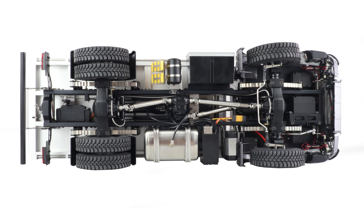 Mercedes-Benz Arocs Hydraulik Muldenkipper Pro 4x4 1:14 RTR Gray