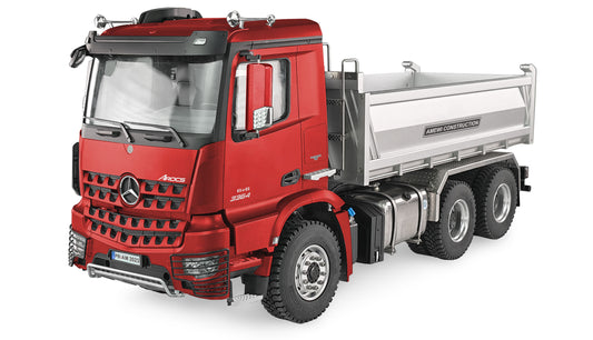 Mercedes-Benz Arocs Hydraulik Muldenkipper Pro 6x6 1:14 RTR Red