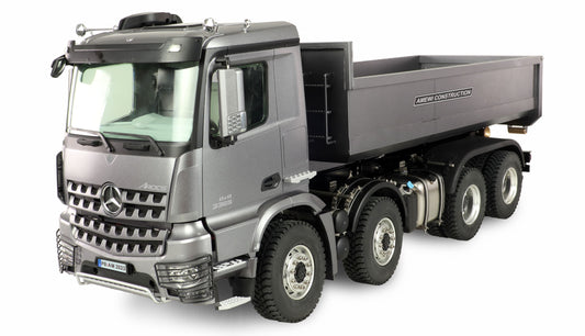 Mercedes-Benz Arocs Hydraulik Abrollkipper Pro 8x8 1:14 RTR Gray