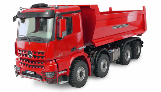 Mercedes-Benz Arocs Hydraulik Abrollkipper Pro 8x8 1:14 RTR Red