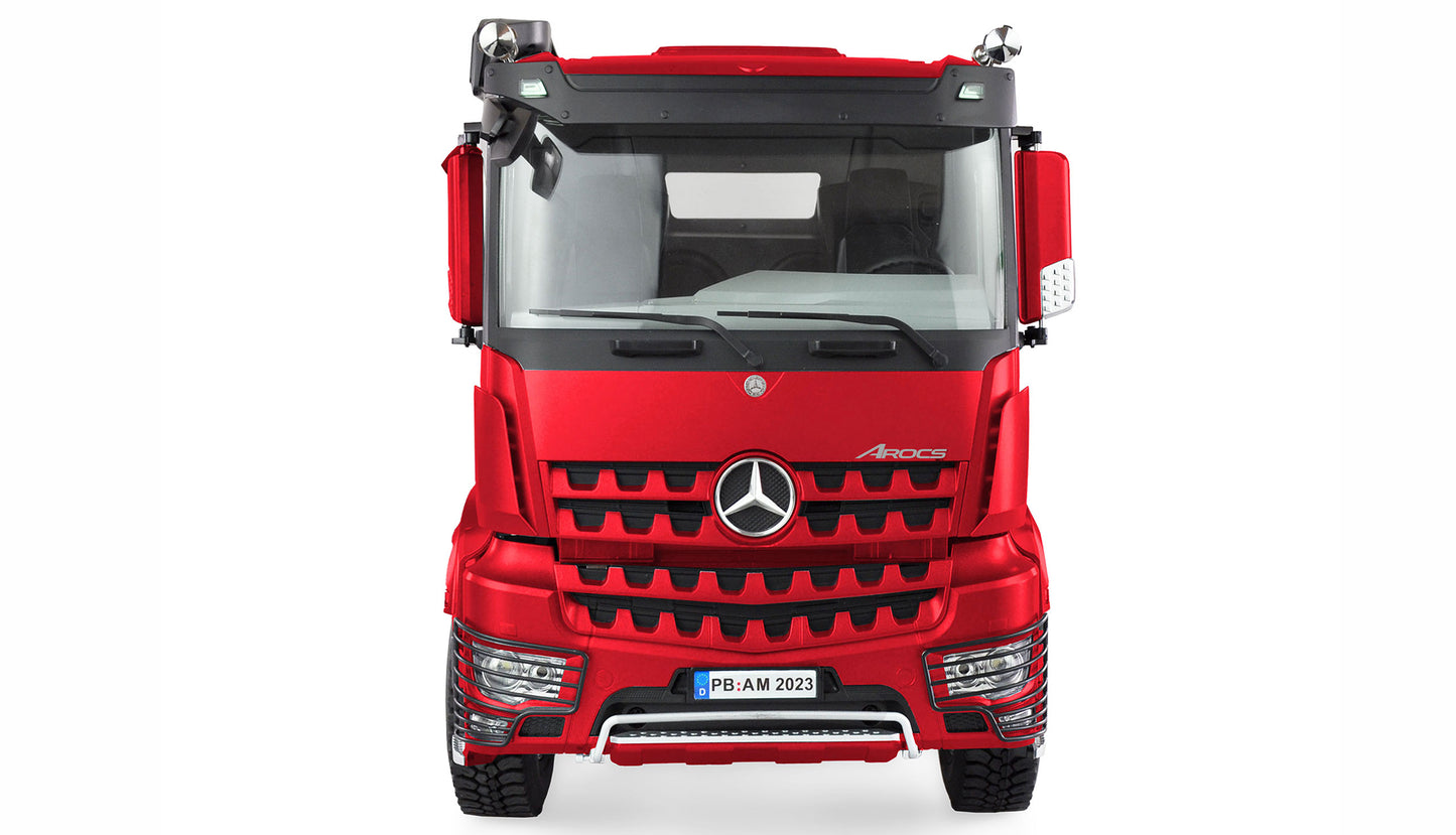 Mercedes-Benz Arocs Hydraulik Abrollkipper Pro 8x8 1:14 RTR Red
