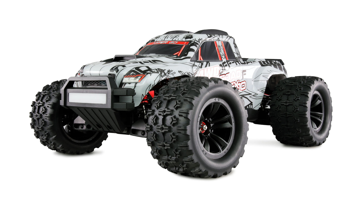 Hyper Go MTX10 Monstertruck Brushless 1:10 ARTR Gray