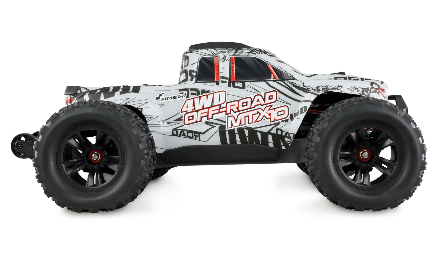 Hyper Go MTX10 Monstertruck Brushless 1:10 ARTR Gray