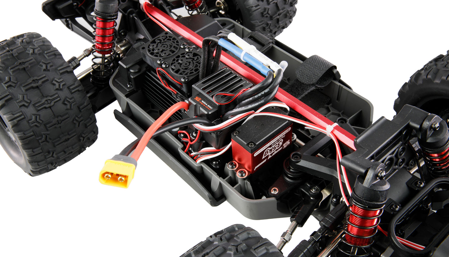 Hyper Go MTX10 Monstertruck Brushless 1:10 ARTR Gray