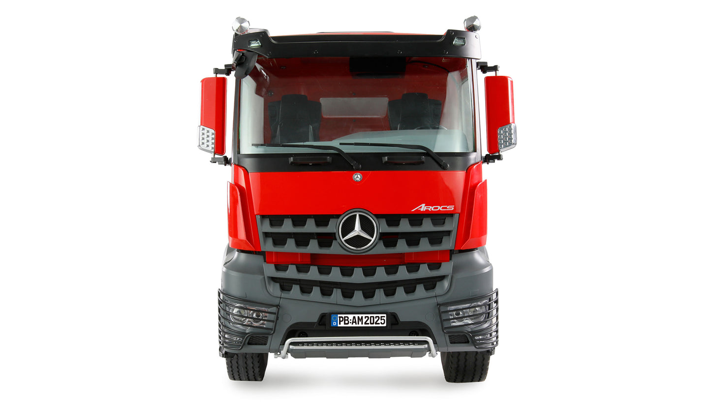 Mercedes-Benz Arocs Sattelzug With Kippauflieger 4x4 1:14 RTR Red