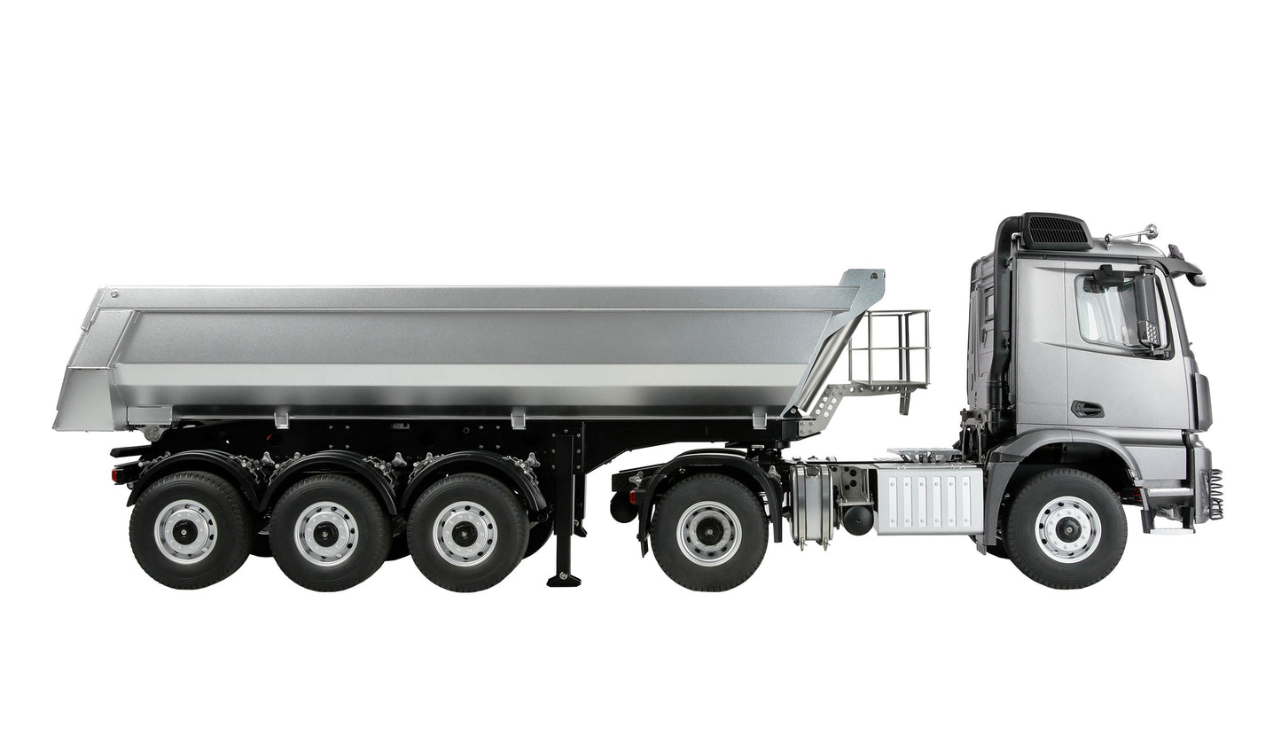 Mercedes-Benz Arocs Sattelzug With Kippauflieger 4x4 1:14 RTR anthrazit