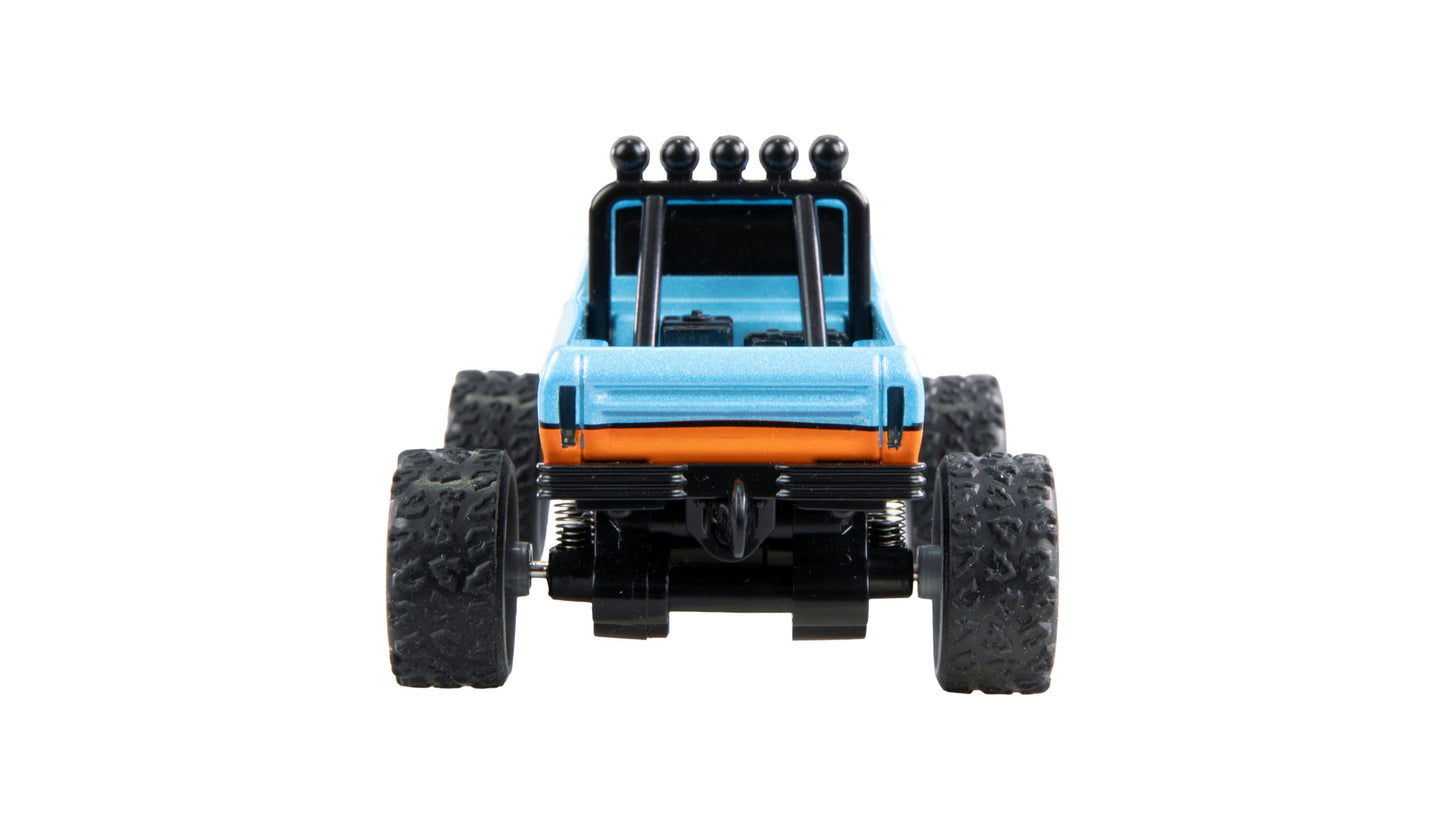 RC-Monstertruck Die Cast 1:64 RTR Blue/Orange