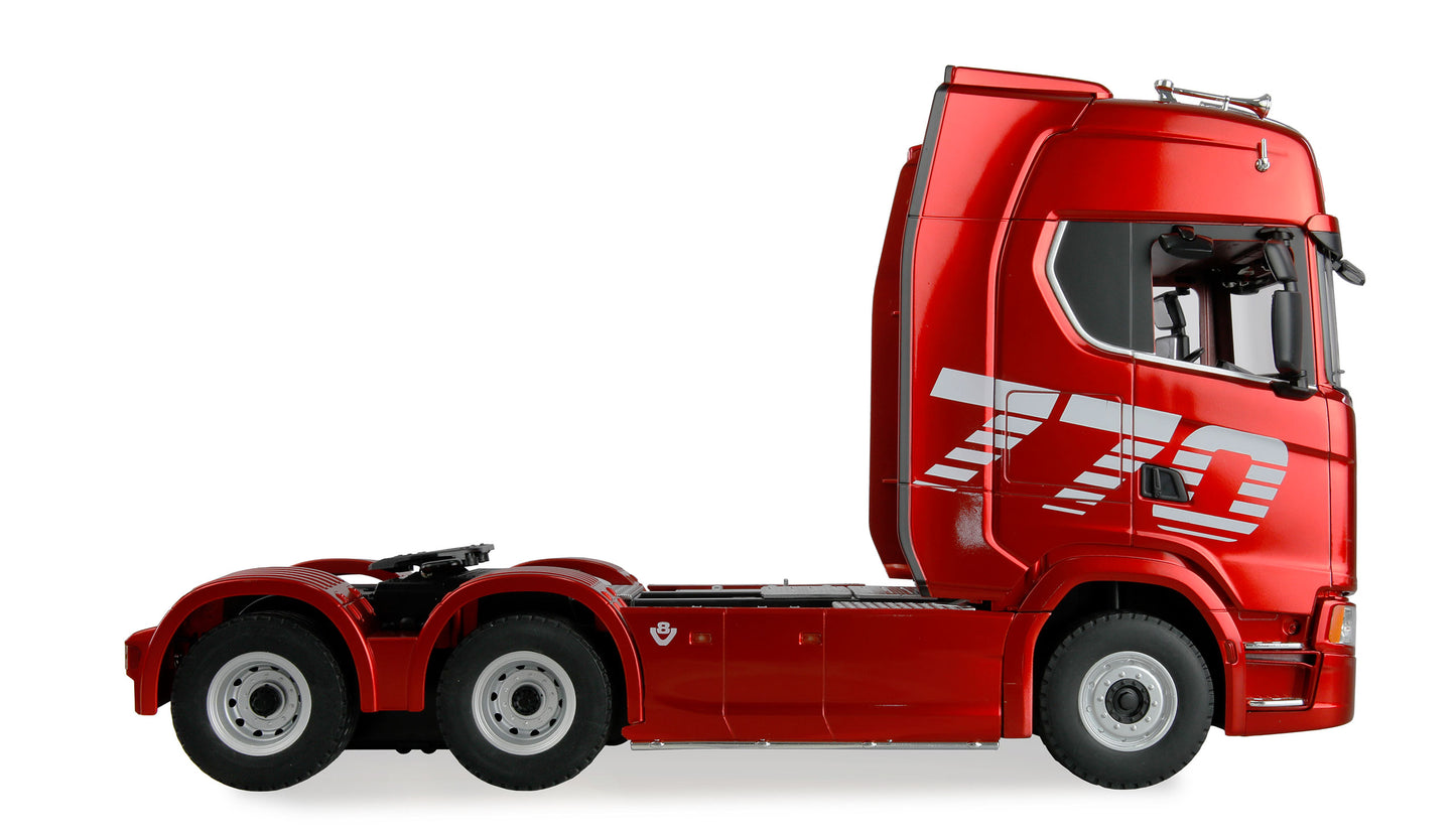 Scania 770 S Zugmaschine 6x4 1:18 RTR Red