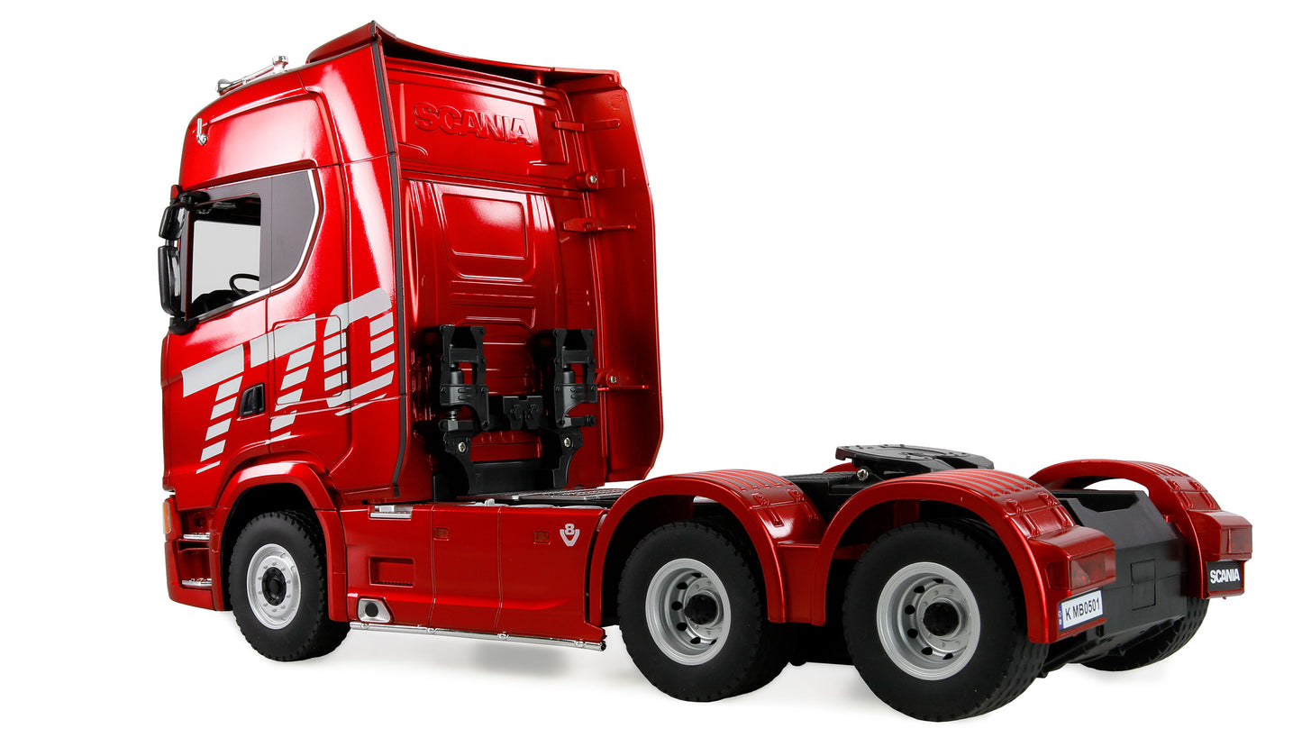 Scania 770 S Zugmaschine 6x4 1:18 RTR Red