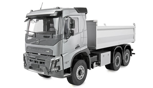 Volvo FMX E015 Muldenkipper 6x4 1:14 RTR Silver