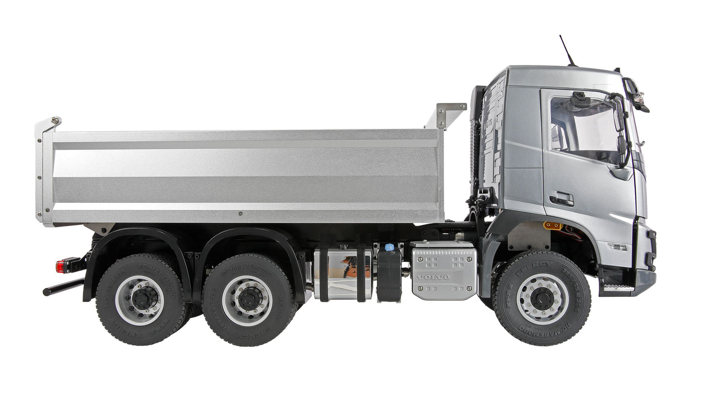 Volvo FMX E015 Muldenkipper 6x4 1:14 RTR Silver