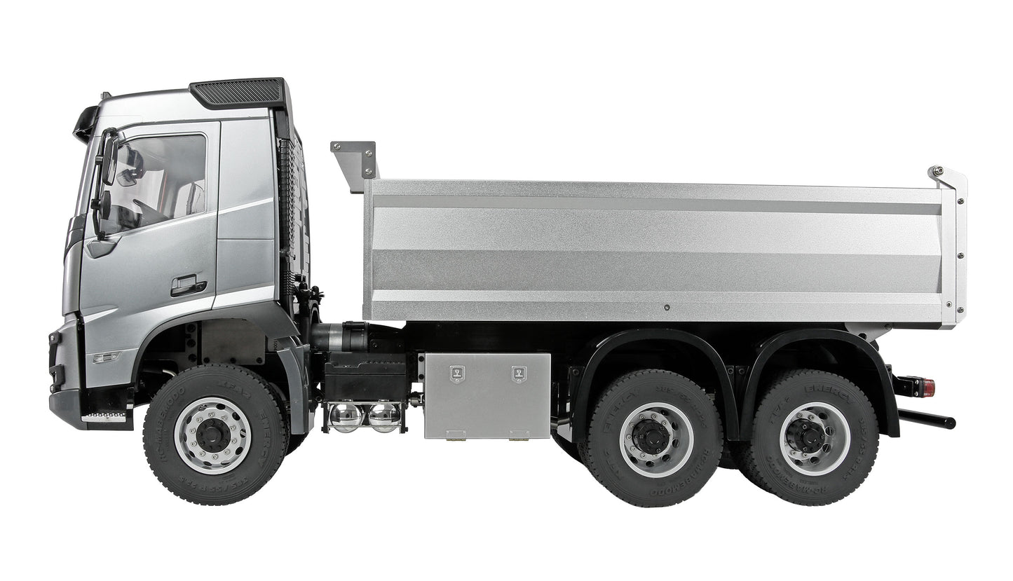 Volvo FMX E015 Muldenkipper 6x4 1:14 RTR Silver