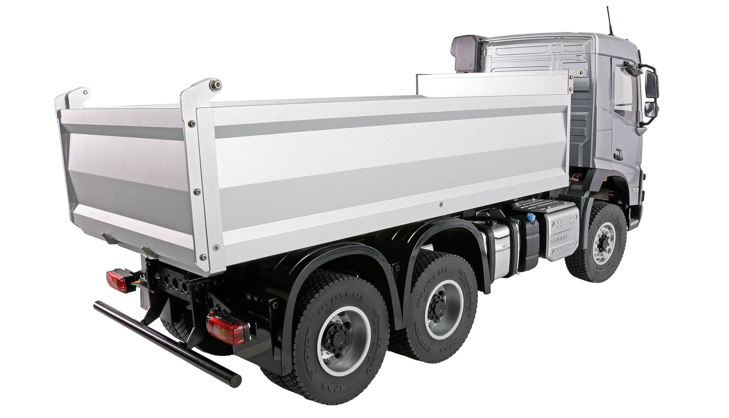 Volvo FMX E015 Muldenkipper 6x4 1:14 RTR Silver