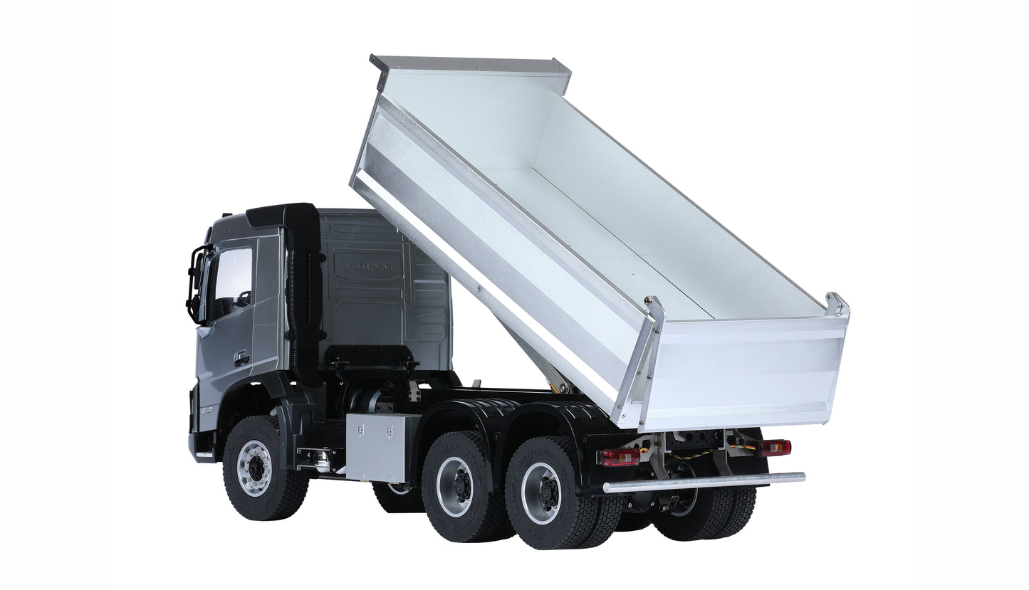 Volvo FMX E015 Muldenkipper 6x4 1:14 RTR Silver