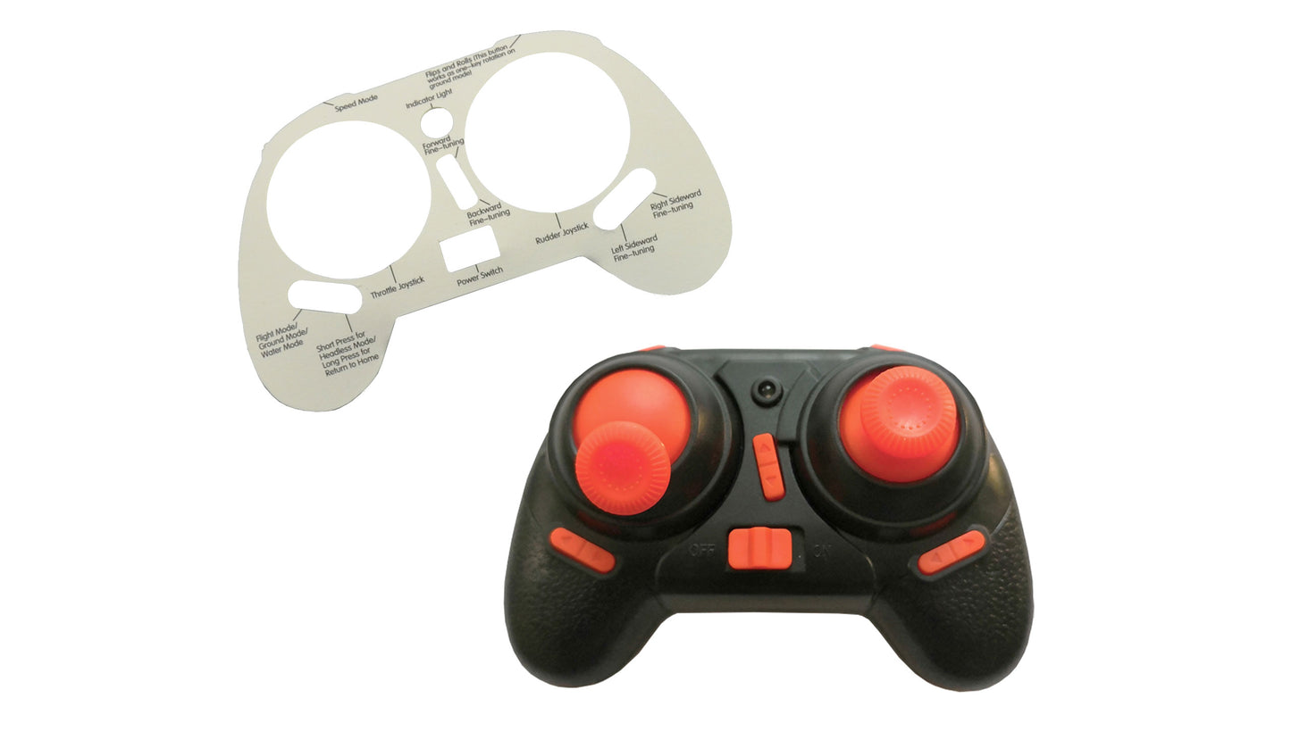 Trix 3-In-1 Drohne Luftkissenfahrzeug Orange
