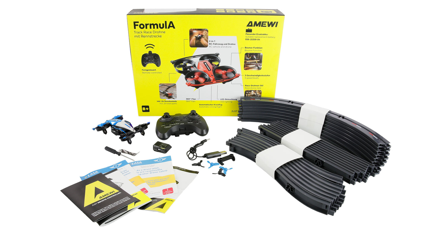 FormulA Track Race Drohne With Rennstrecke Blue