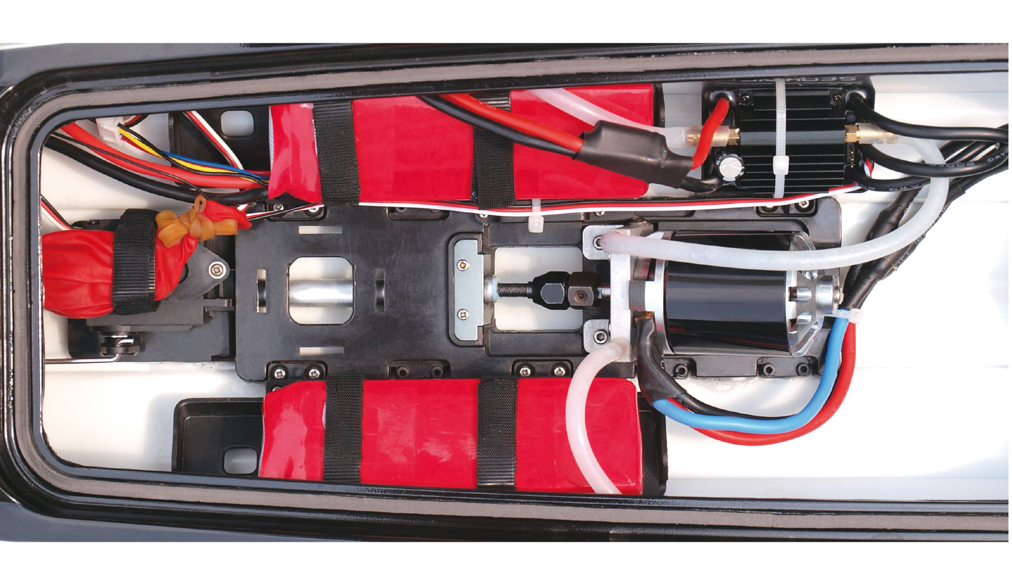Alpha Mono-Rennboot 1060mm Brushless 4-6S Red