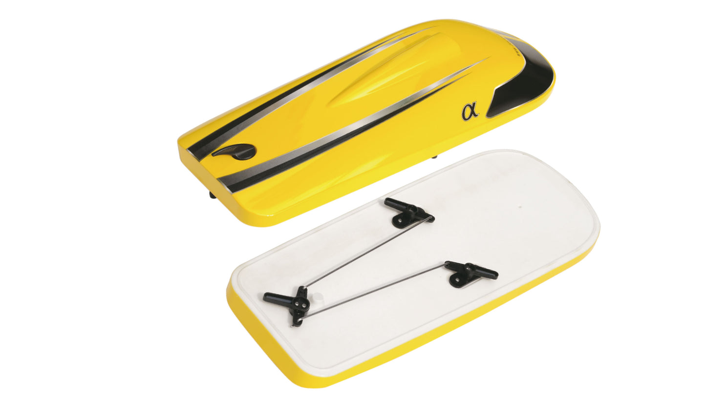 Alpha Mono-Rennboot 1060mm Brushless 4-6S Yellow