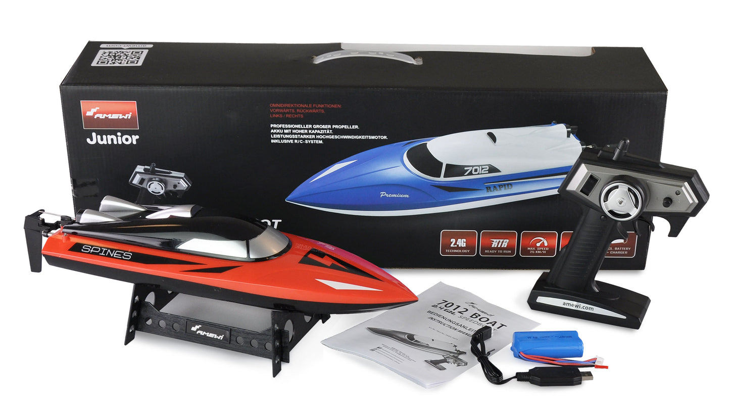 Speedboot 7012 Mono 460mm 25km/h RTR Red