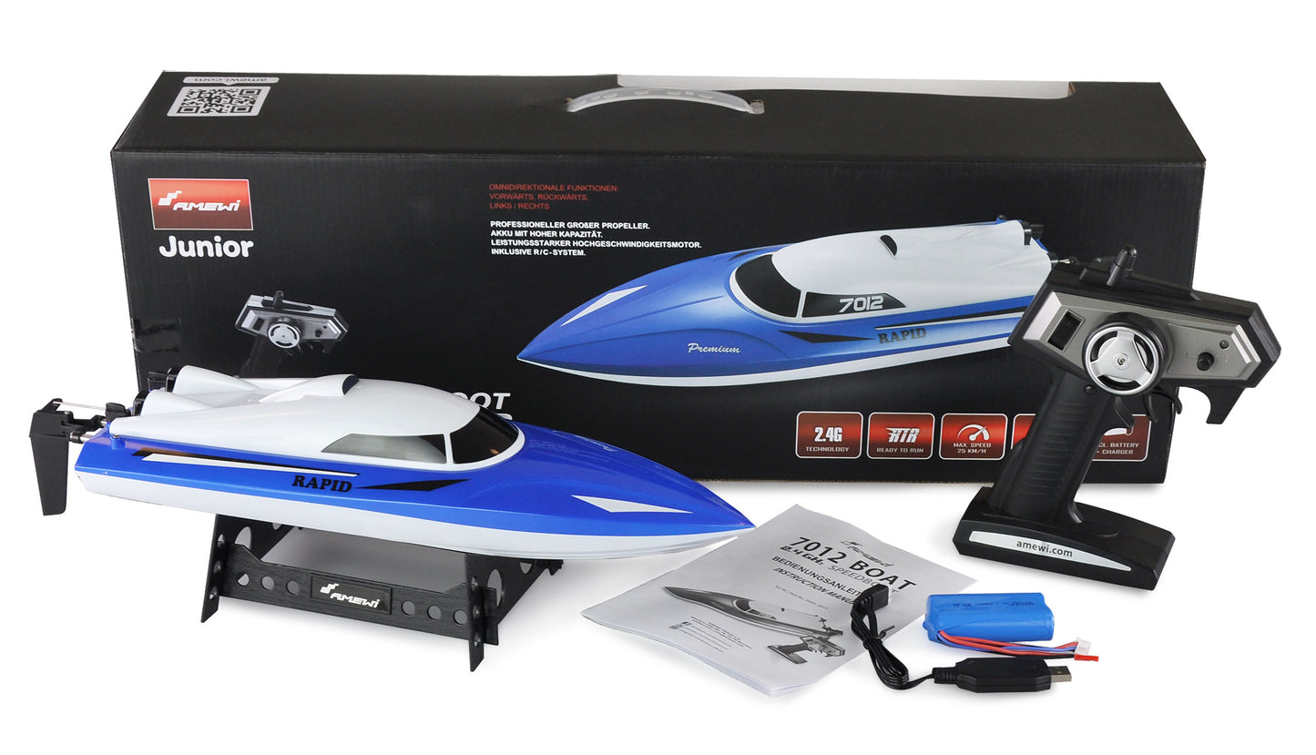 Speedboot 7012 Mono 460mm 25km/h RTR Blue