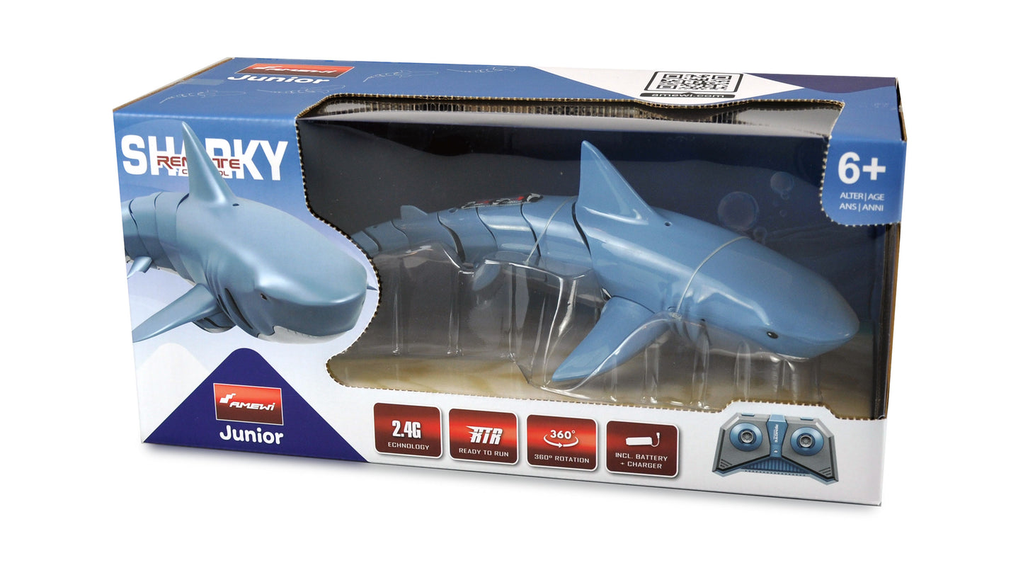 Sharky, der blaue Hai 4-Kanal RTR